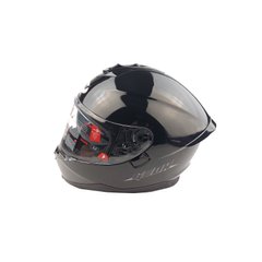 Шлем закрытый интеграл 967-2 (size:L, черный + очки, глянцевый) Geon