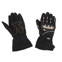 Перчатки AXE RACING (size: XL, черно-серые, теплые мотоциклетные)