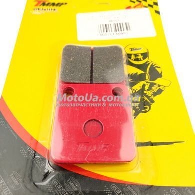 Колодки тормозные (диск) Honda Dio/Tact, квадроцикл ATV 125-250cc, TMMP красные