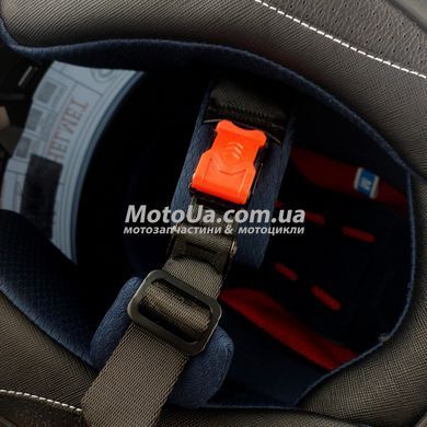 Шлем закрытый №111 (23) (size: M, черно-зеленый) Mototech