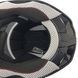 Шолом кросовий AMOQ (size: XL, чорно-сірий матовий) - 8