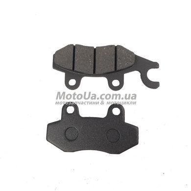 Колодки гальмівні (диск) праве вухо Viper/RACE/STORM/CG/СВ/HONDA 125/LIFAN/KYMCO/Loncin/Forte SEE