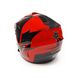 Шлем кроссовый FOX (size: L, 125) черно-красный - 3