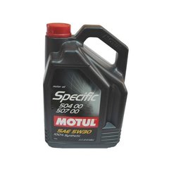 Моторное масло Motul Specific 504-507 5W-30 (5Л, синтетическое), Франция