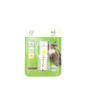 Лампа фары BA20D H6 12V 9-85V (диодная, белая)