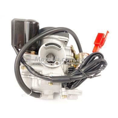 Карбюратор 4T GY6 80 затвор 18 mm, пластикова кришка LIPAI