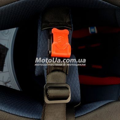 Шолом закритий №111 (29) (size: S, чорно-зелений) MotoTech