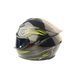 Шолом закритий №111 (29) (size: S, чорно-зелений) MotoTech - 3