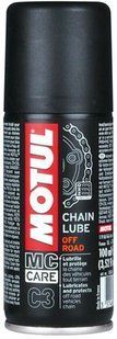 Смазка для цепей внедорожных мотоциклов MOTUL C3 Chain Lube Off Road (100ML) Франция
