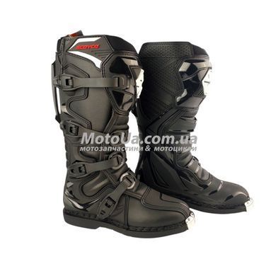Мотоботи кросові, чорні (MBM-006, size-41) Scoyco