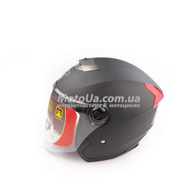Шлем открытый 858 (size: S, черный матовый) Mototech