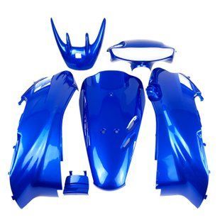 Комплект пластику HONDA DIO AF-35 ABS під високу фару (фарбований СИНІЙ)