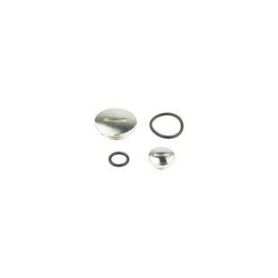 Пробка лівої кришки CB/CG 125/250 (пара, хром)