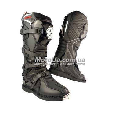 Мотоботи кросові, чорні (MBM-006, size-42) Scoyco