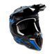 Шлем кроссовый EXDRIVE (size: S, черно-синий матовый, EX-806 Spider) - 6
