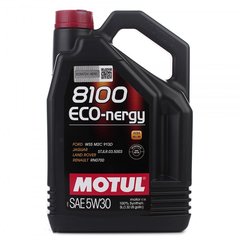 Моторне масло Motul 8100 Eco-energy 5W-30 (5Л, синтетичне), Франція