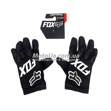 Перчатки FOX DIATRAW (size:L, черные)