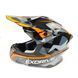 Шлем кроссовый EXDRIVE (size: L, черно-оранжевый глянцевый, EX-806 MX) - 1