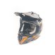 Шлем кроссовый EXDRIVE (size: S, черно-оранжевый глянцевый, EX-806 Spider) - 1