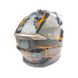 Шлем кроссовый EXDRIVE (size: S, черно-оранжевый глянцевый, EX-806 Spider) - 4